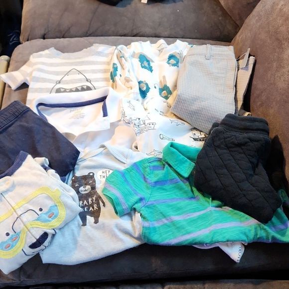 Carter's Other - 10 piece! Baby boy bundles 12 months clothes lot of boy toddler one year outfits